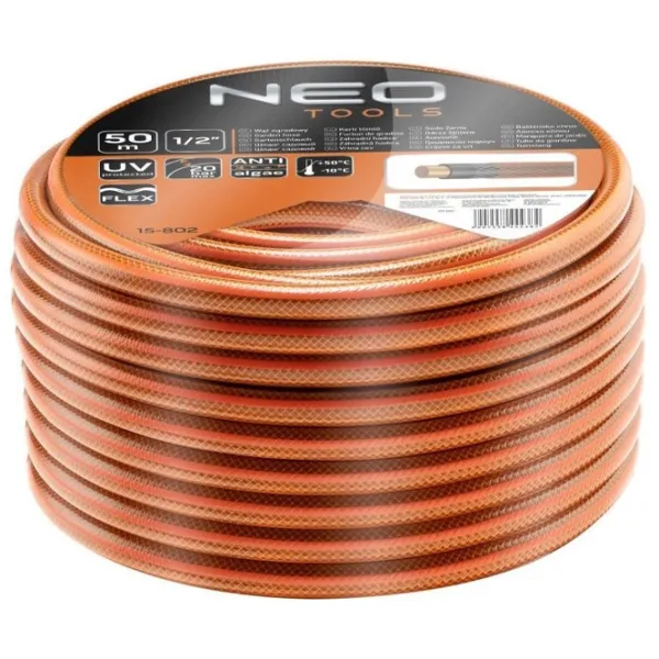 Капельный шланг NEO Tools ECONOMIC 50 м photo 1