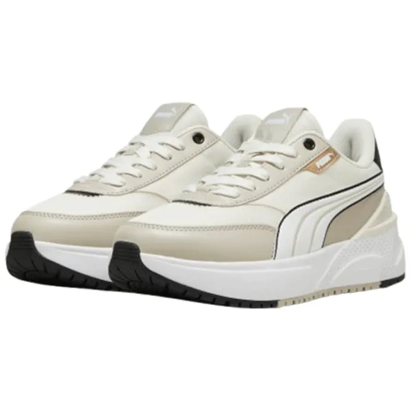 Adidași pentru femei Puma R78 Disrupt Lt Desert Dust Toamnă/ Gray photo 1