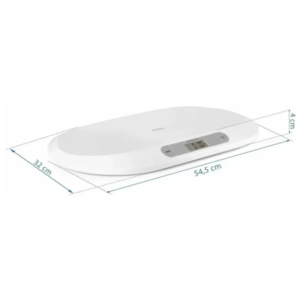 Cântar pentru bebeluși Berdsen BW-141 White photo 3
