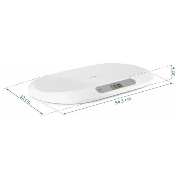 Cântar pentru bebeluși Berdsen BW-141 White photo 3