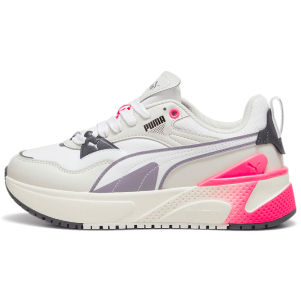 Кроссовки для женщин Puma R78 Disrupt Feather Gray-Pale Plum-Sunset Glow Осень/ Серый photo 3