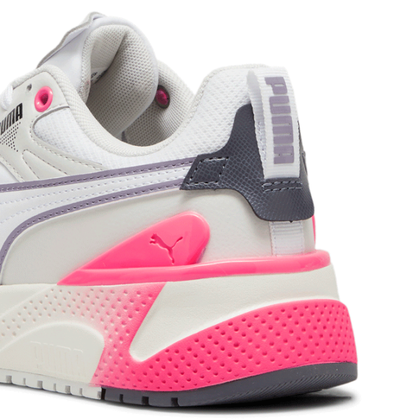 Кроссовки для женщин Puma R78 Disrupt Feather Gray-Pale Plum-Sunset Glow Осень/ Серый photo 4