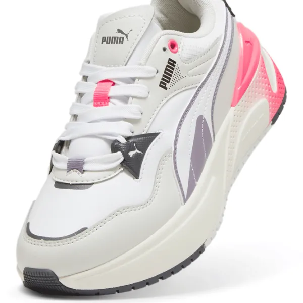 Кроссовки для женщин Puma R78 Disrupt Feather Gray-Pale Plum-Sunset Glow Осень/ Серый photo 5