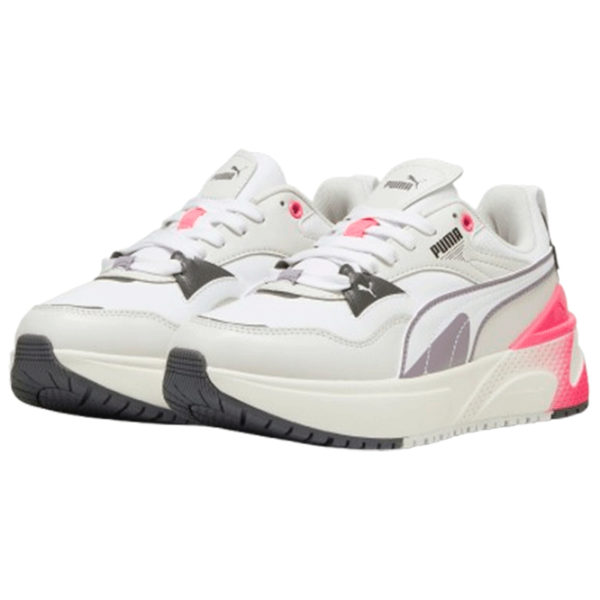 Кроссовки для женщин Puma R78 Disrupt Feather Gray-Pale Plum-Sunset Glow Осень/ Серый photo 1