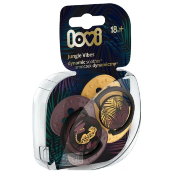 Соска симметричная Lovi Jungle Vibes 22/ 904 Для девочек/ 18 месяцев -/ Силикон/ Разноцветный photo 2