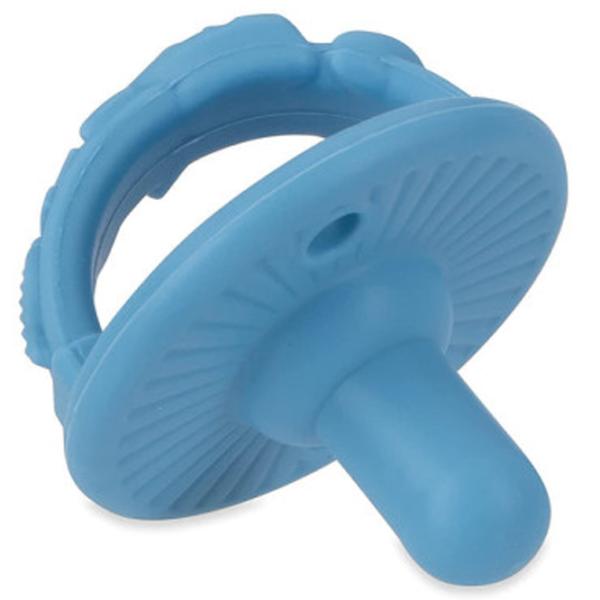 Suzetă cu tetina rotundă Nuby NV02007S Unisex/ 3 luni -/ Silicon/ Multicolor photo 4