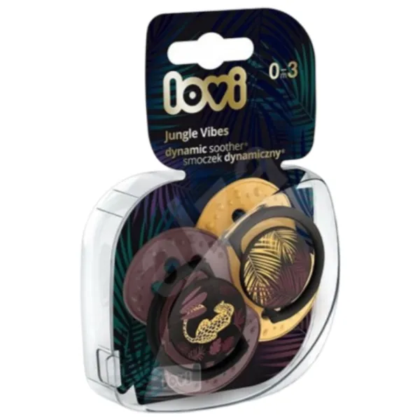 Соска симметричная Lovi Jungle Vibes 22/ 901 Для девочек/ 0 месяцев - 3 месяцев/ Силикон/ Разноцветный photo 3
