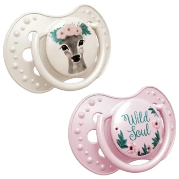 Suzetă simetrică Lovi Wild Soul 22/ 883 Pentru fetițe/ 3 luni - 6 luni/ Silicon/ Multicolor photo 1 Suzetă simetrică Lovi Wild Soul 22/ 883 Pentru fetițe/ 3 luni - 6 luni/ Silicon/ Multicolor photo 1