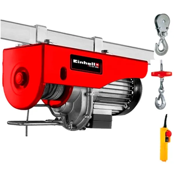 Troliu Einhell TE-EH 500 Electrică/ 500 kg photo 1 Troliu Einhell TE-EH 500 Electrică/ 500 kg photo 1