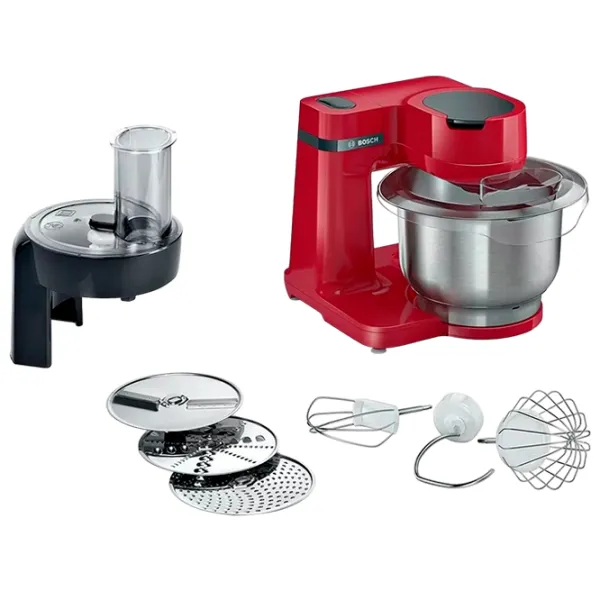 Кухонная машина Bosch MUMS2ER01 700 Вт / Красный photo 2