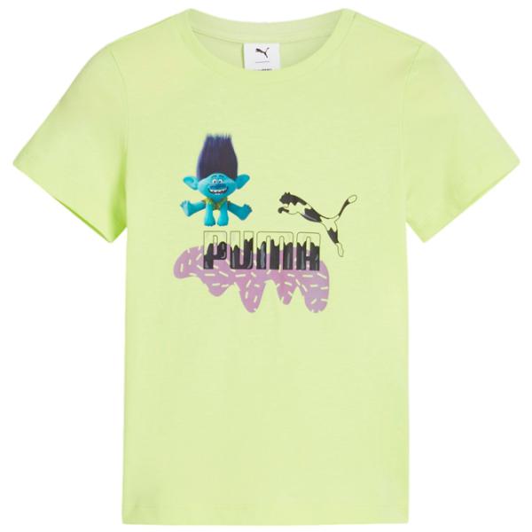 Tricou pentru băieți Puma X Trolls Tee Cool 104/ Green photo 1