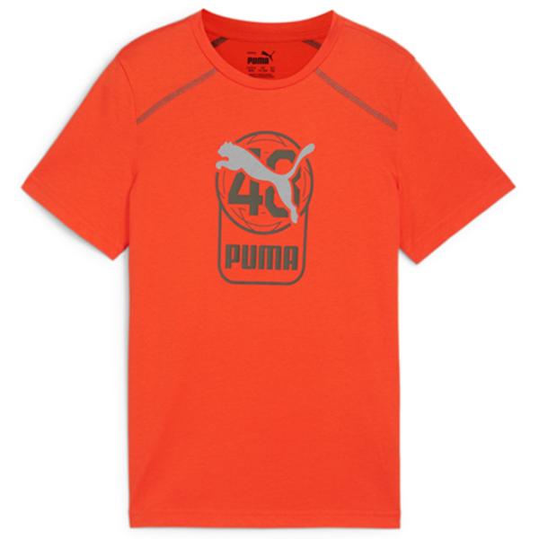 Tricou pentru băieți Puma Active Sports Graphic Tee I B Redmazing Redmazing 164/ Red photo 1