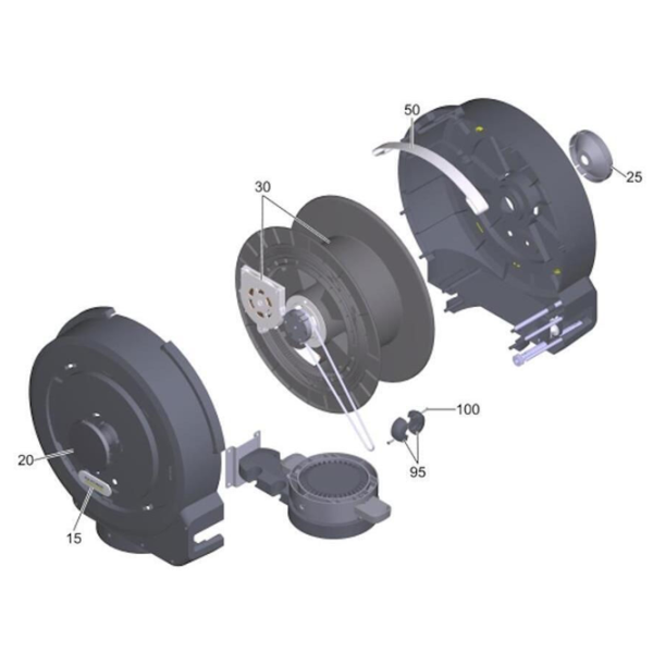 Шланг с катушкой KARCHER HBX 5.35 Automatic New 35 м photo 2