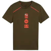 Футболка для мальчиков Puma Active Sports Graphic Tee Ii B Dark Oliv 128/ Dark Olive