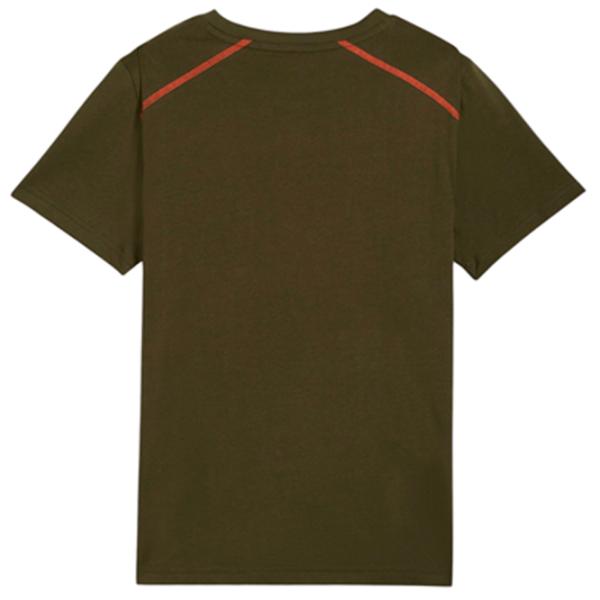 Футболка для мальчиков Puma Active Sports Graphic Tee Ii B Dark Oliv 128/ Dark Olive photo 2