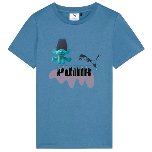 Футболка для мальчиков Puma X Trolls Tee 104/ Blue photo 1