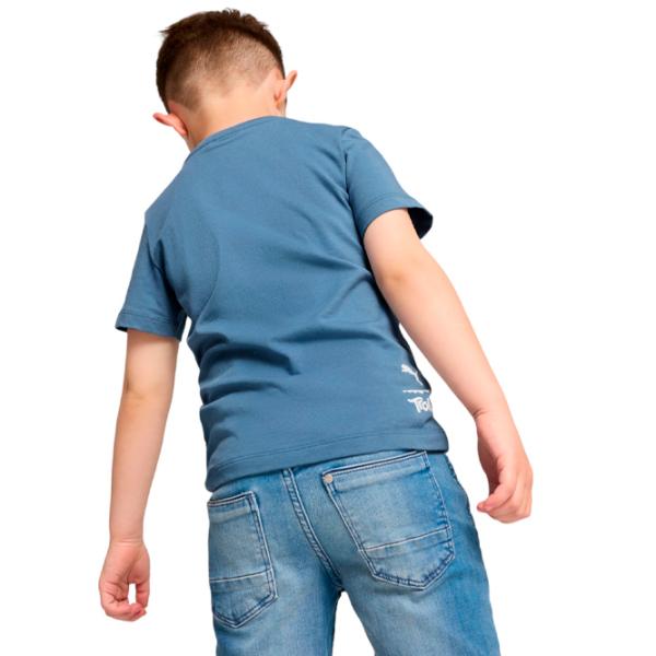 Футболка для мальчиков Puma X Trolls Tee 116/ Blue photo 4