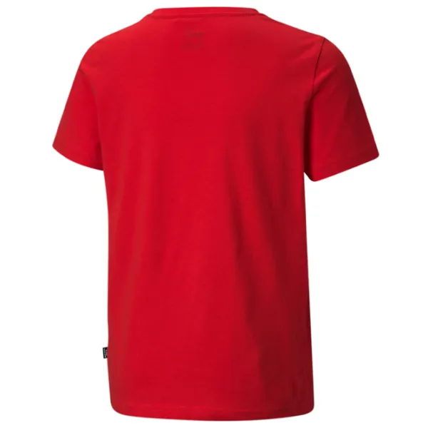 Футболка для мальчиков Puma ESS Logo Tee B high risk 140/ Красный photo 2