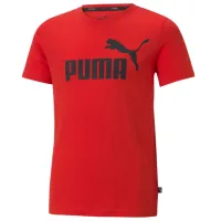 Футболка для мальчиков Puma ESS Logo Tee B high risk 176/ Красный