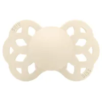 Соска ортодонтическая Bibs Infinity 421216C Унисекс/ 0 месяцев - 6 месяцев/ Силикон/ Слоновая кость