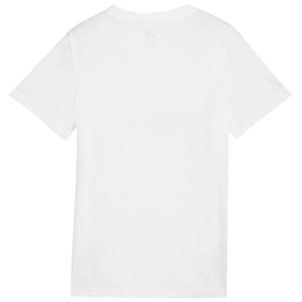 Tricou pentru băieți Puma Power Graphic Tee B 140/ White photo 2