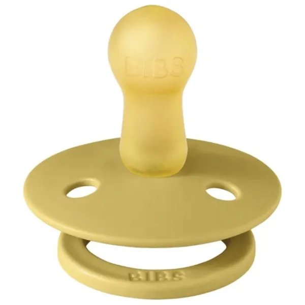 Suzetă cu tetina rotundă Bibs Colour 120274 Unisex/ 0 luni - 6 luni/ Latex/ Vanilla photo 2 Suzetă cu tetina rotundă Bibs Colour 120274 Unisex/ 0 luni - 6 luni/ Latex/ Vanilla photo 2