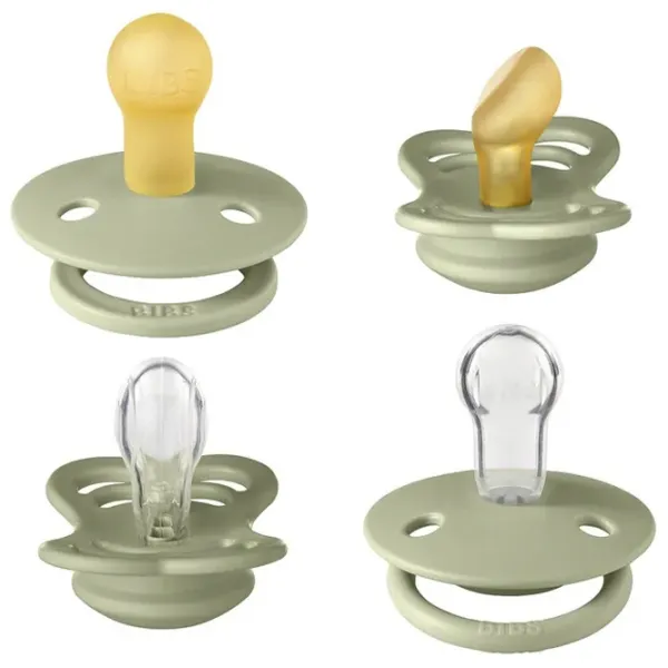 Соска с симметричным соском Bibs Try-It 91343 Унисекс/ 0 месяцев -/ Латекс, силикон/ Green photo 2 Соска с симметричным соском Bibs Try-It 91343 Унисекс/ 0 месяцев -/ Латекс, силикон/ Green photo 2