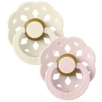 Соска круглая Bibs Boheme 240107 Для девочек/ 6 месяцев - 18 месяцев/ Латекс/ Слоновая кость