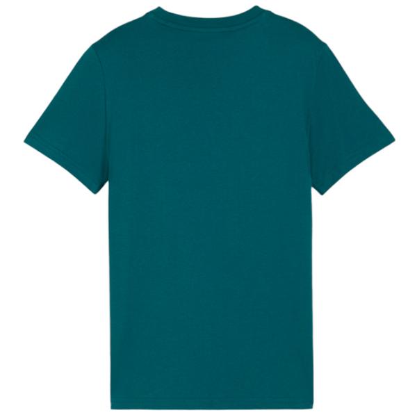 Футболка для мальчиков Puma Basketball Blueprint Tee B 128/ Cold Green photo 2