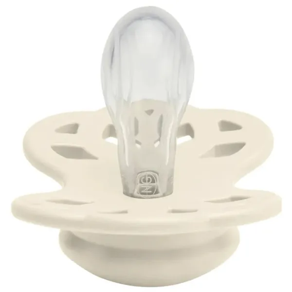 Suzetă cu tetina simetrică Bibs Infinity 265102 Unisex/ 0 luni - 6 luni/ Silicon/ Ivory photo 4 Suzetă cu tetina simetrică Bibs Infinity 265102 Unisex/ 0 luni - 6 luni/ Silicon/ Ivory photo 4