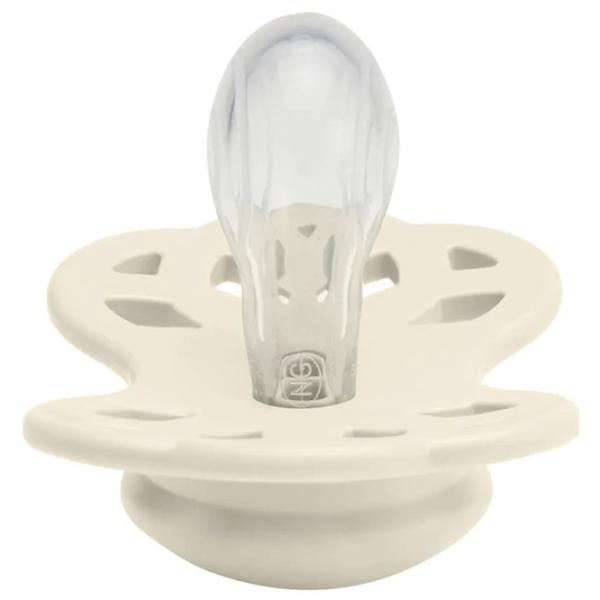 Suzetă cu tetina simetrică Bibs Infinity 265102 Unisex/ 0 luni - 6 luni/ Silicon/ Ivory photo 4 Suzetă cu tetina simetrică Bibs Infinity 265102 Unisex/ 0 luni - 6 luni/ Silicon/ Ivory photo 4