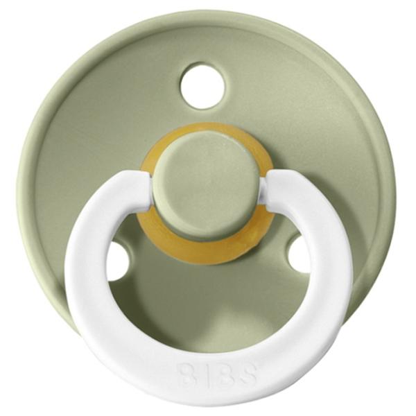 Соска круглая Bibs Colour 300270C Унисекс/ 18 месяцев - 36 месяцев/ Латекс/ Green photo 1