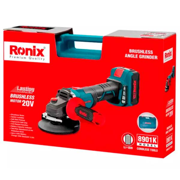 Polizor Ronix 8901K Unghiular/ Black photo 3