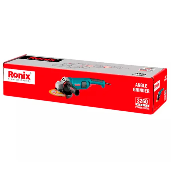 Шлифовальная машина Ronix RONIX 3260 Угловая/ 2200 Вт/ Blue photo 3