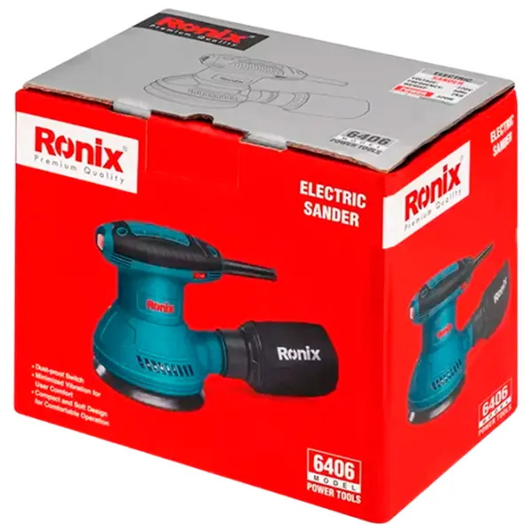 Șlefuitor Ronix 6406 Cu excentric/ 320 W/ Blue photo 8