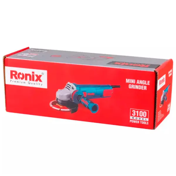 Шлифовальная машина Ronix RONIX 3100 Угловая/ 1100 Вт/ Blue photo 7
