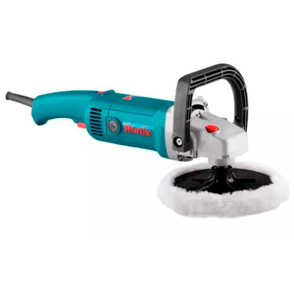 Mașină de lustruit Ronix 6112 De polisat/ 1400 W/ Blue photo 3 Mașină de lustruit Ronix 6112 De polisat/ 1400 W/ Blue photo 3