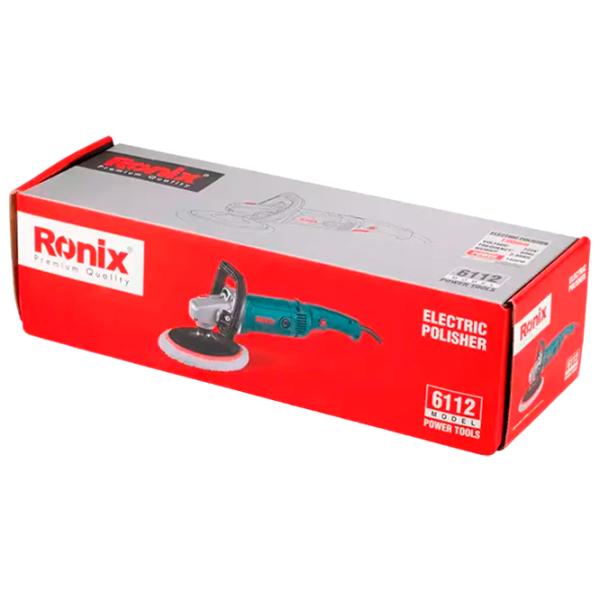 Mașină de lustruit Ronix 6112 De polisat/ 1400 W/ Blue photo 5 Mașină de lustruit Ronix 6112 De polisat/ 1400 W/ Blue photo 5