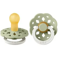 Соска круглая Bibs Boheme 210270C Унисекс/ 0 месяцев - 6 месяцев/ Латекс/ Green