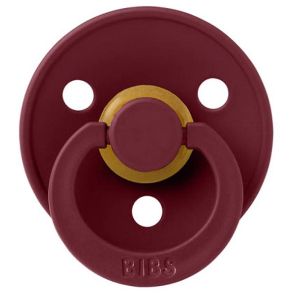 Соска круглая Bibs Colour 200281C Унисекс/ 0 месяцев - 6 месяцев/ Латекс/ Elderberry photo 3