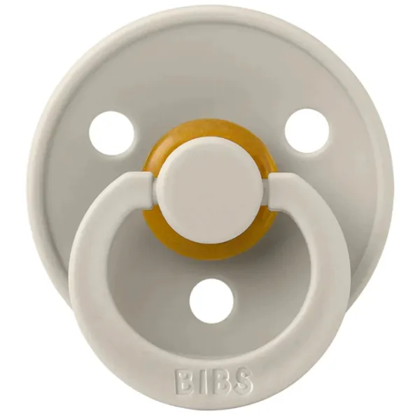 Соска круглая Bibs Colour 120381 Унисекс/ 6 месяцев - 18 месяцев/ Iron photo 4