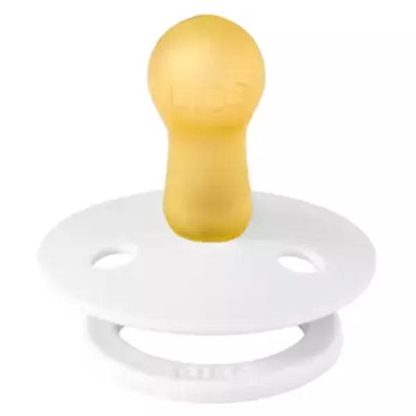 Suzetă cu tetina rotundă Bibs Colour 200211C Unisex/ 6 luni - 18 luni/ Latex/ White photo 2 Suzetă cu tetina rotundă Bibs Colour 200211C Unisex/ 6 luni - 18 luni/ Latex/ White photo 2
