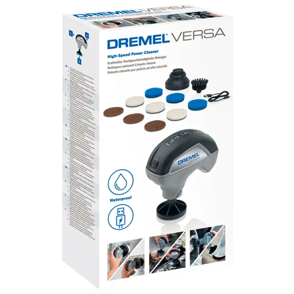 Șlefuitor Dremel F013PC10JA Cu excentric/ Gray photo 2 Șlefuitor Dremel F013PC10JA Cu excentric/ Gray photo 2