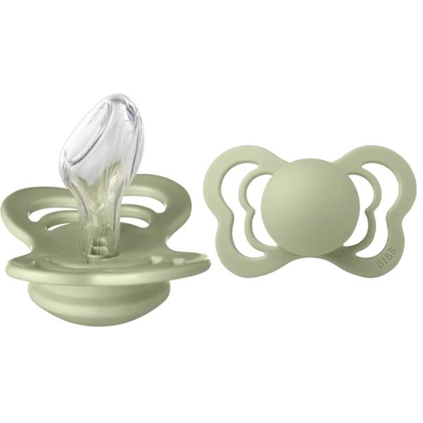 Соска ортодонтическая Bibs Couture 1310250C Унисекс/ 0 месяцев - 6 месяцев/ Силикон/ Green photo 1 Соска ортодонтическая Bibs Couture 1310250C Унисекс/ 0 месяцев - 6 месяцев/ Силикон/ Green photo 1