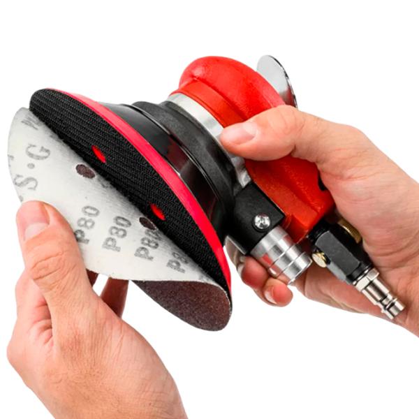 Шлифовальная машина Red Technic RTSMO0111 Эксцентриковая/ Красный photo 6