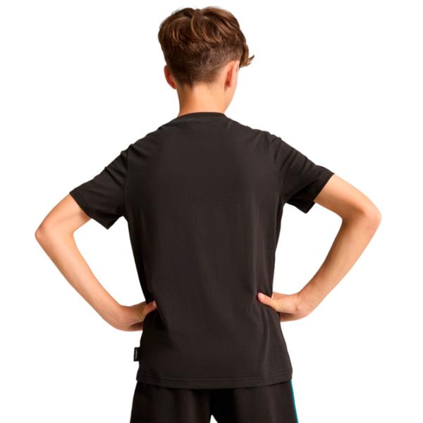 Футболка для мальчиков Puma Graphics Super Break Tee B 128/ Black photo 4