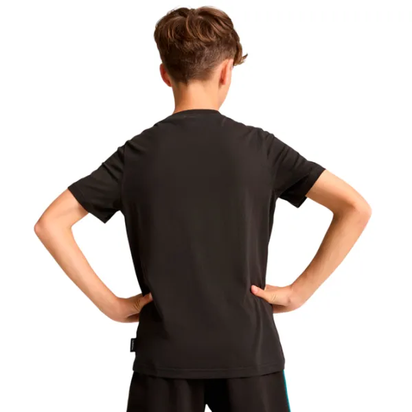 Tricou pentru băieți Puma Graphics Super Break Tee B 140/ Black photo 4