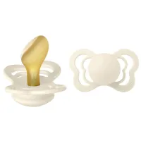 Соска ортодонтическая Bibs Couture 1610216C Для девочек/ 6 месяцев - 18 месяцев/ Латекс/ Слоновая кость