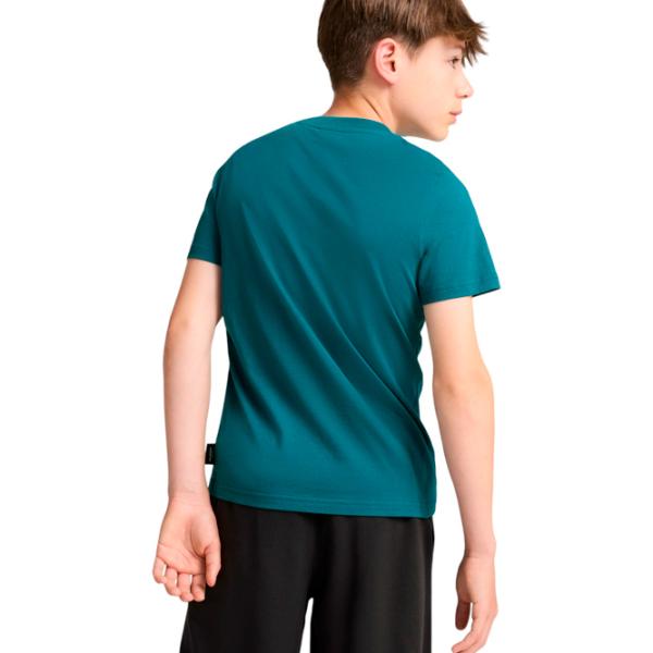 Футболка для мальчиков Puma Graphics Super Break Tee B 140/ Cold Green photo 4