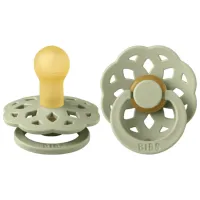 Соска круглая Bibs Colour 210250C Унисекс/ 0 месяцев - 6 месяцев/ Латекс/ Green